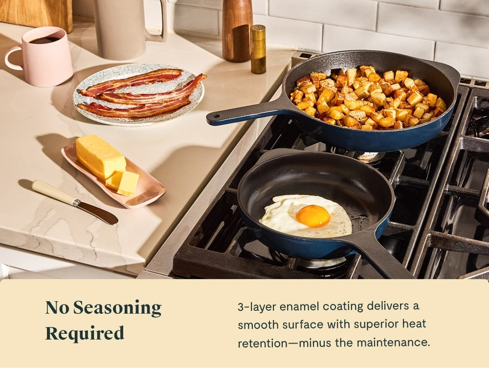 Deluxe Enameled Cast Iron Set - Image 4
