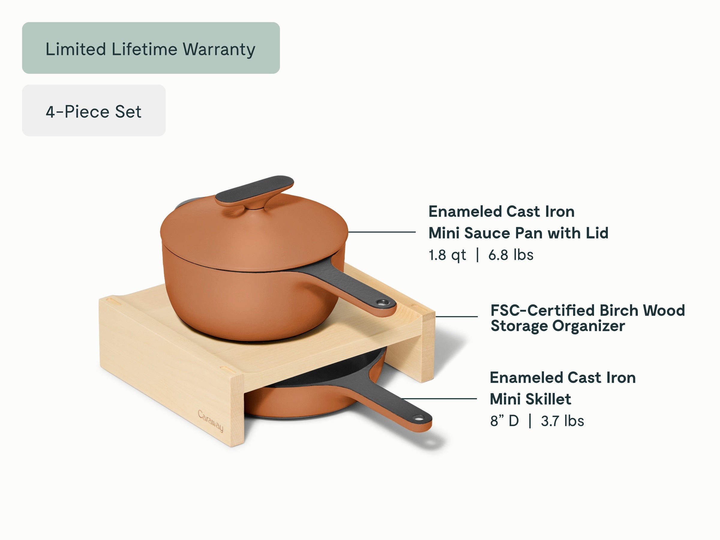 Enameled Cast Iron Mini Duo - Image 17